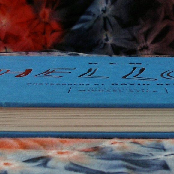 COPY - R. E. M. Hello HC Hbk Book Photographs David Belisle Intro Michael Stipe… - Picture 9 of 11